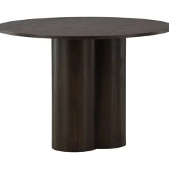 Matbord Olivia runt 110 cm Mocka