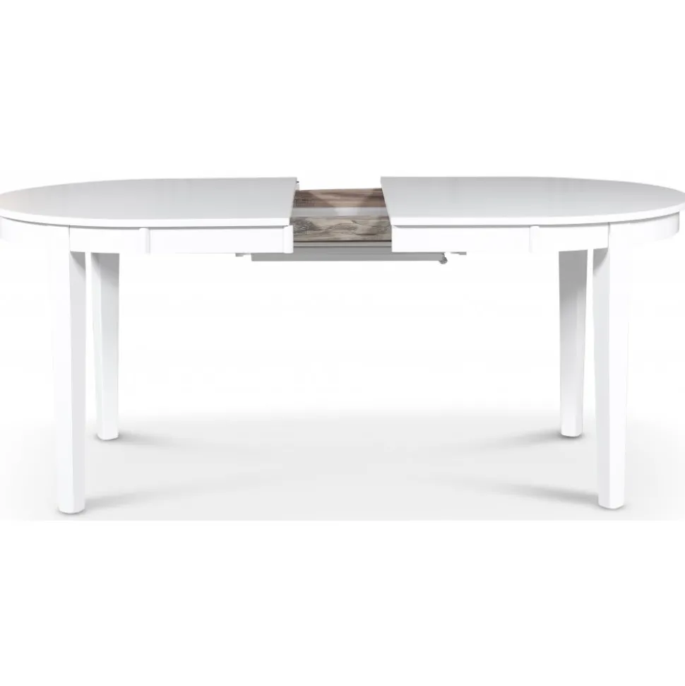 Matbord ovalt förlängningsbart 160/210 cm - Gåsö