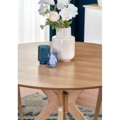 Matbord runt 120 cm ekfanèr