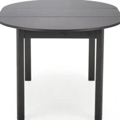 Matbord svart förlängningsbart 102-142 cm