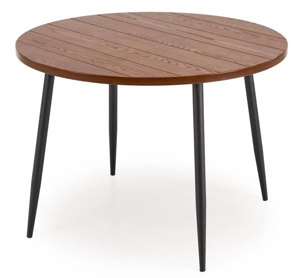 Matbord valnöt Ø105 cm