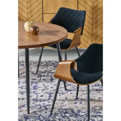 Matbord valnöt Ø105 cm