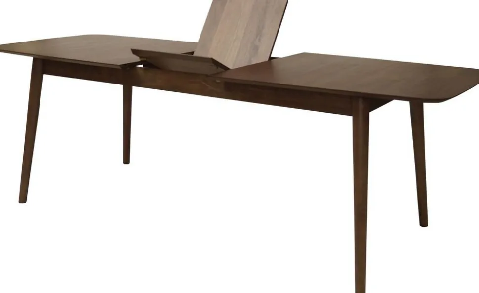 Matbord valnöt förlängningsbart 180 till 220 cm - Montreux