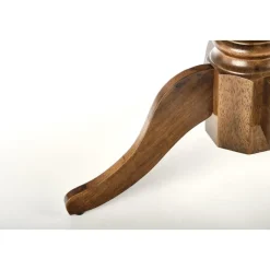 Matbord valnöt förlängningsbart 90-124 cm + Textilrengöring för möbler