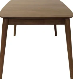 Matbord valnöt förlängningsbart 180 till 220 cm - Montreux + Textilrengöring för möbler