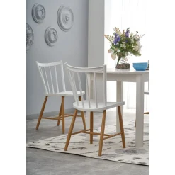 Matbord vitt förlängningsbart 102-142 cm