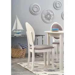 Matbord vitt förlängningsbart 102-142 cm + Textilrengöring för möbler