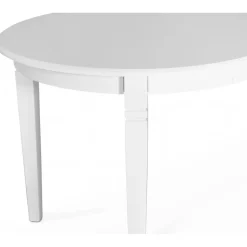 Matbord vitt 200x95 cm - Sandhamn + Möbeltassar