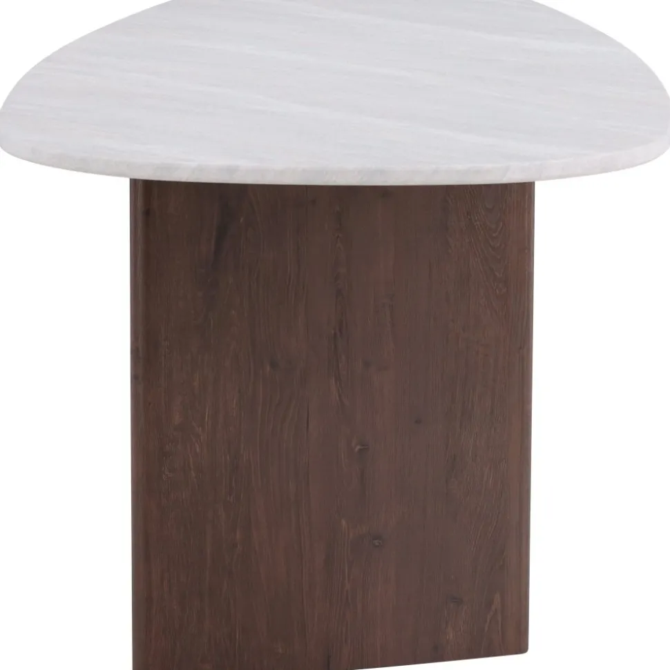 Matbord 180x90 cm Brunt / ljusgrå Grönvik + Textilrengöring för möbler