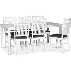 Matbord 180x95 cm vitt - Sandhamn