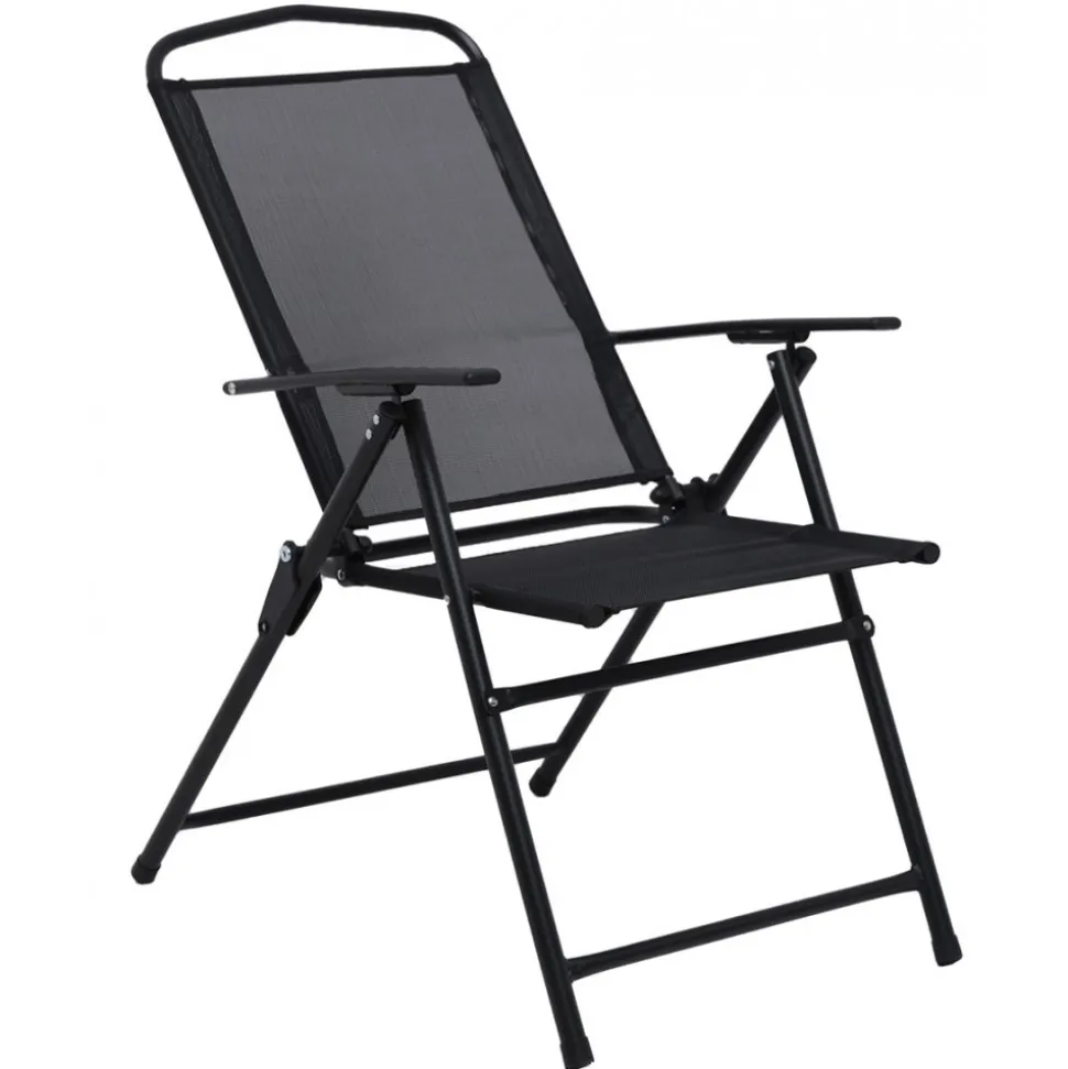 Matgrupp; bord med 6 st positionsstolar och parasoll