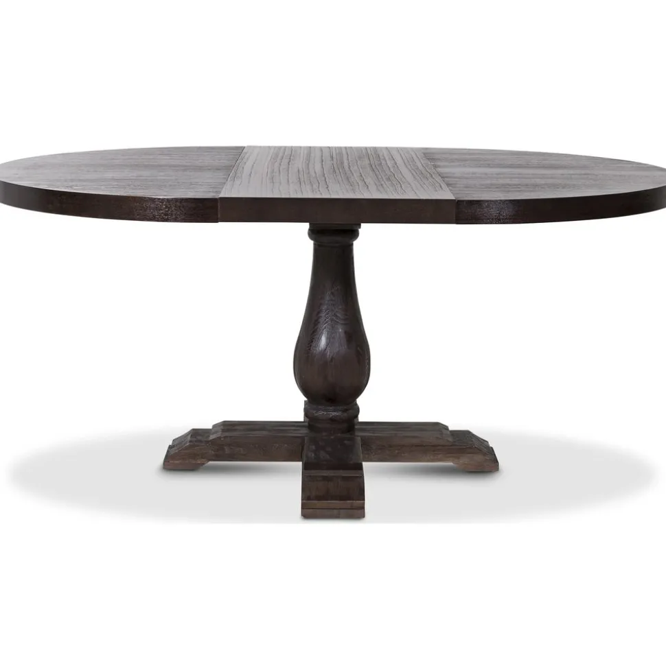 Matgrupp: Lamier matbord runt + 4 st Tuva beige stolar