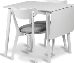 Matgrupp med Åland klaffbord och 2 st Åland matstolar + 2.00 x Möbeltassar