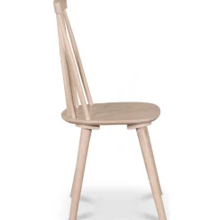 Matgrupp PiPi runt matbord Ø150 cm inkl 4 st Dalsland pinnstol - Whitewash