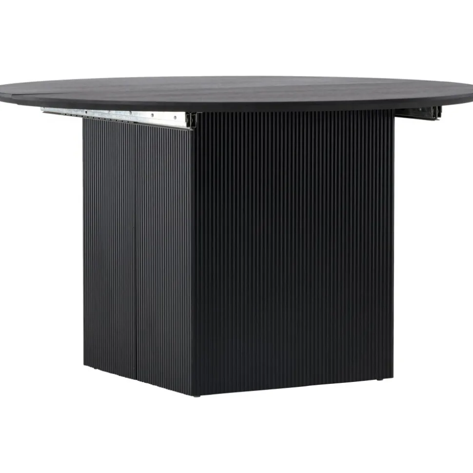 Matilda matbord 130-180 x 130 cm - Svart