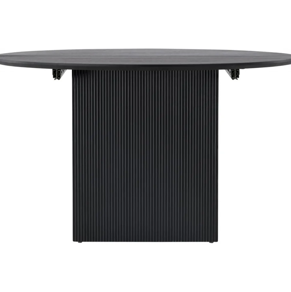 Matilda matbord 130-180 x 130 cm - Svart