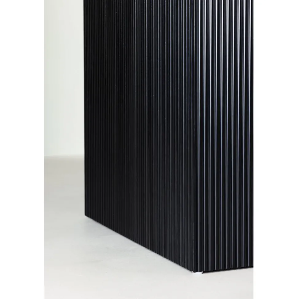 Matilda matbord 130-180 x 130 cm - Svart