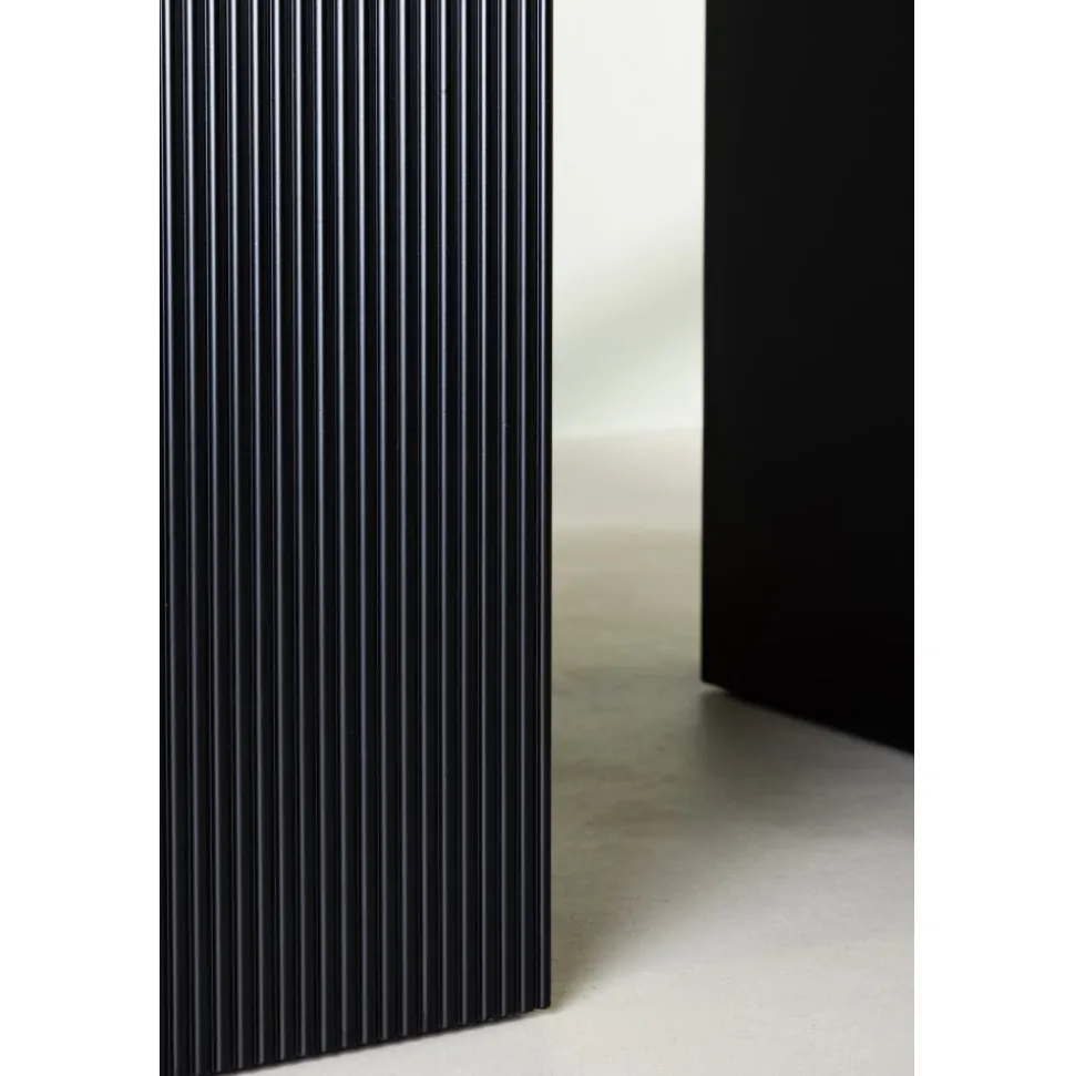 Matilda matbord 130-180 x 130 cm - Svart