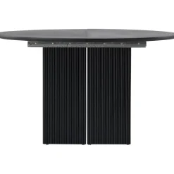 Matilda matbord 130-180 x 130 cm - Svart