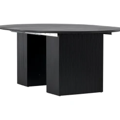 Matilda matbord 130-180 x 130 cm - Svart