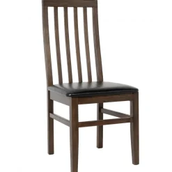 Matstol brunoljad ek svart sits - Alaska + Textilrengöring för möbler