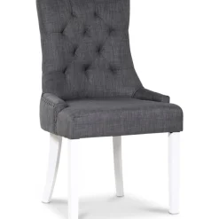 Matstol grå/vit - Tuva Newport