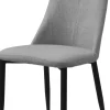 Matstol ljusgrå/svart - Artur