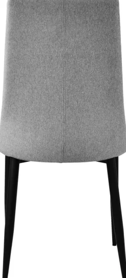 Matstol ljusgrå/svart - Artur