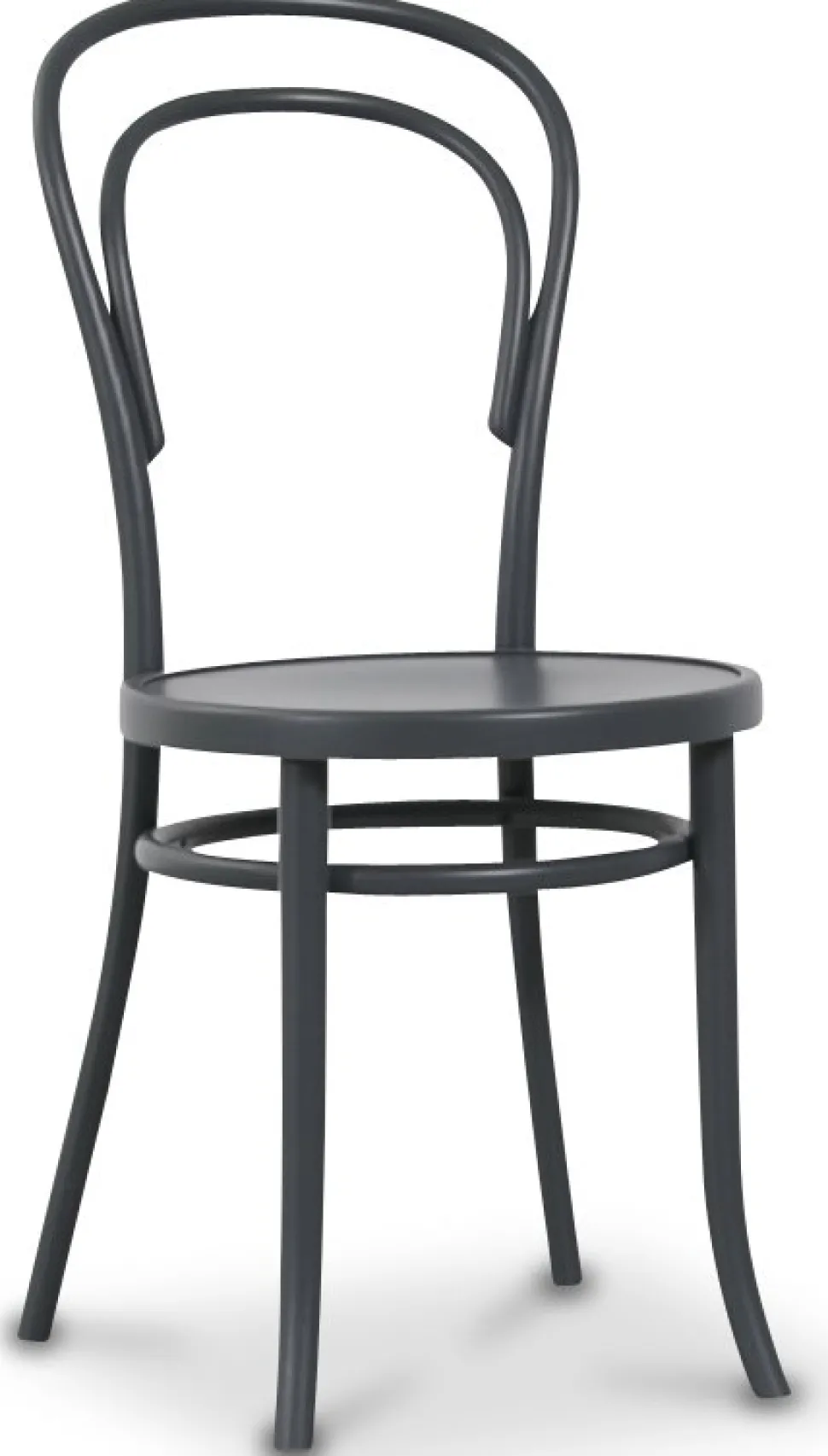 Matstol Nr 14 - Mörkgrå + Möbeltassar