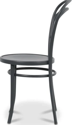 Matstol Nr 14 - Mörkgrå + Möbeltassar