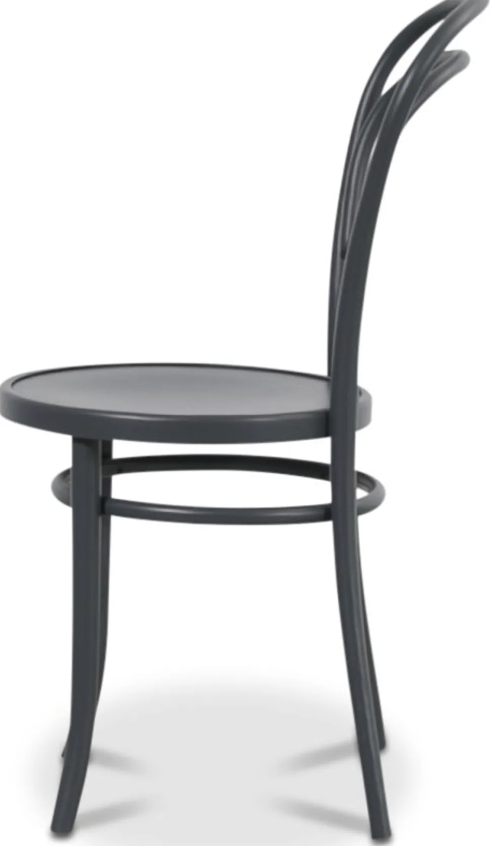 Matstol Nr 14 - Mörkgrå + Möbeltassar