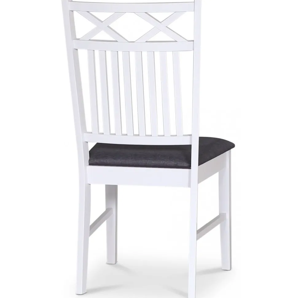 Matstol vit/grå - Sandhamn Gripsholm + Textilrengöring för möbler