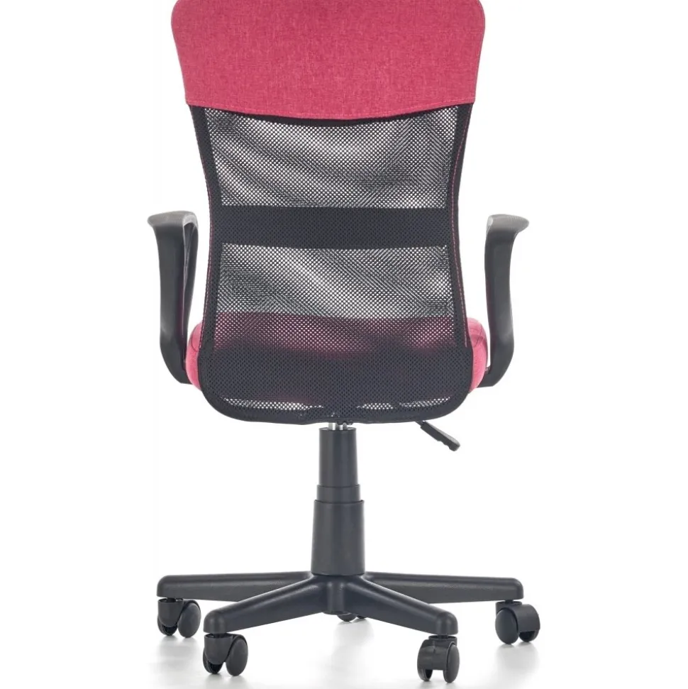 Matthias kontorsstol - Rosa/svart