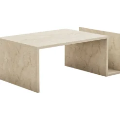 Memo soffbord - Travertin