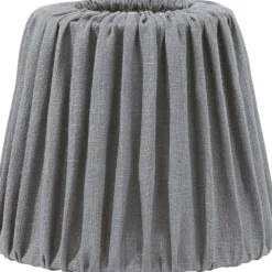 Mia Pläterad lampskärm - Grå