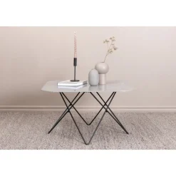 Michel soffbord 80 x 80 cm - Grå