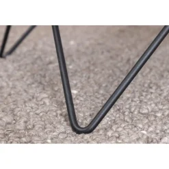 Michel soffbord 80 x 80 cm - Grå