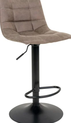 Middelfart Barstol - Ljusbrun/svart