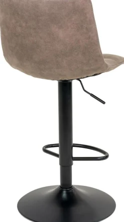 Middelfart Barstol - Ljusbrun/svart