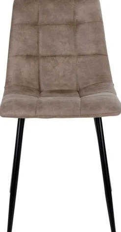 Middelfart Matstol - Ljusbrun/svart