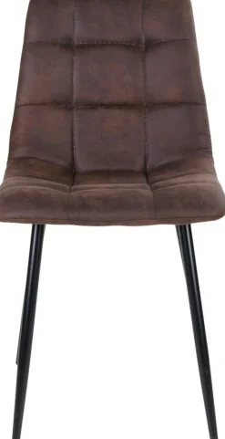 Middelfart Matstol - Mörkbrun/svart