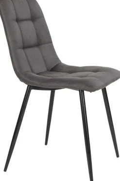 Middelfart Matstol - Mörkgrå/svart