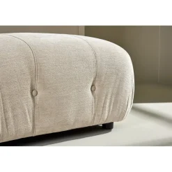 Mika ottoman - Beige/Svart