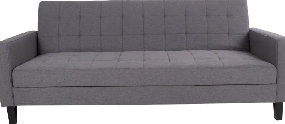 Milton Bäddsoffa - Mörkgrå/björk