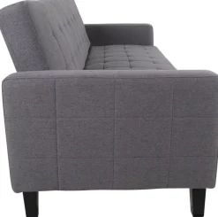 Milton Bäddsoffa - Mörkgrå/björk