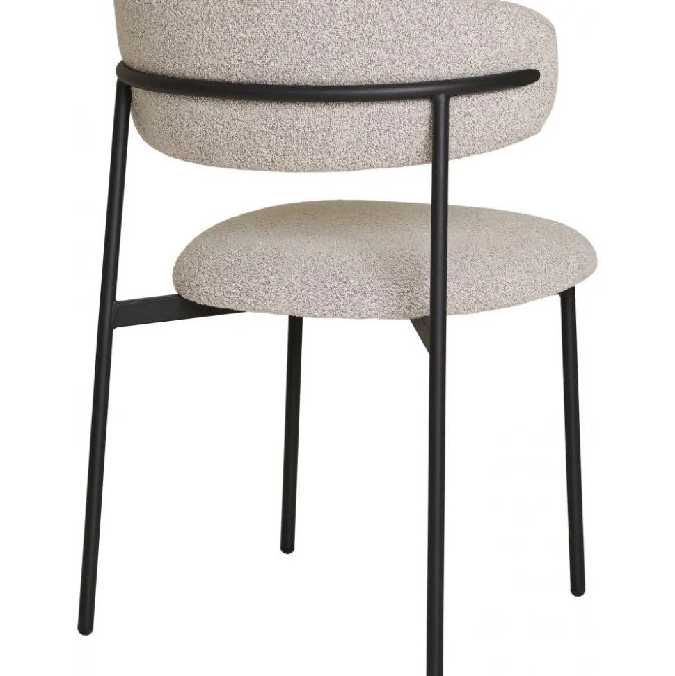 Mira matstol - Sand bouclé