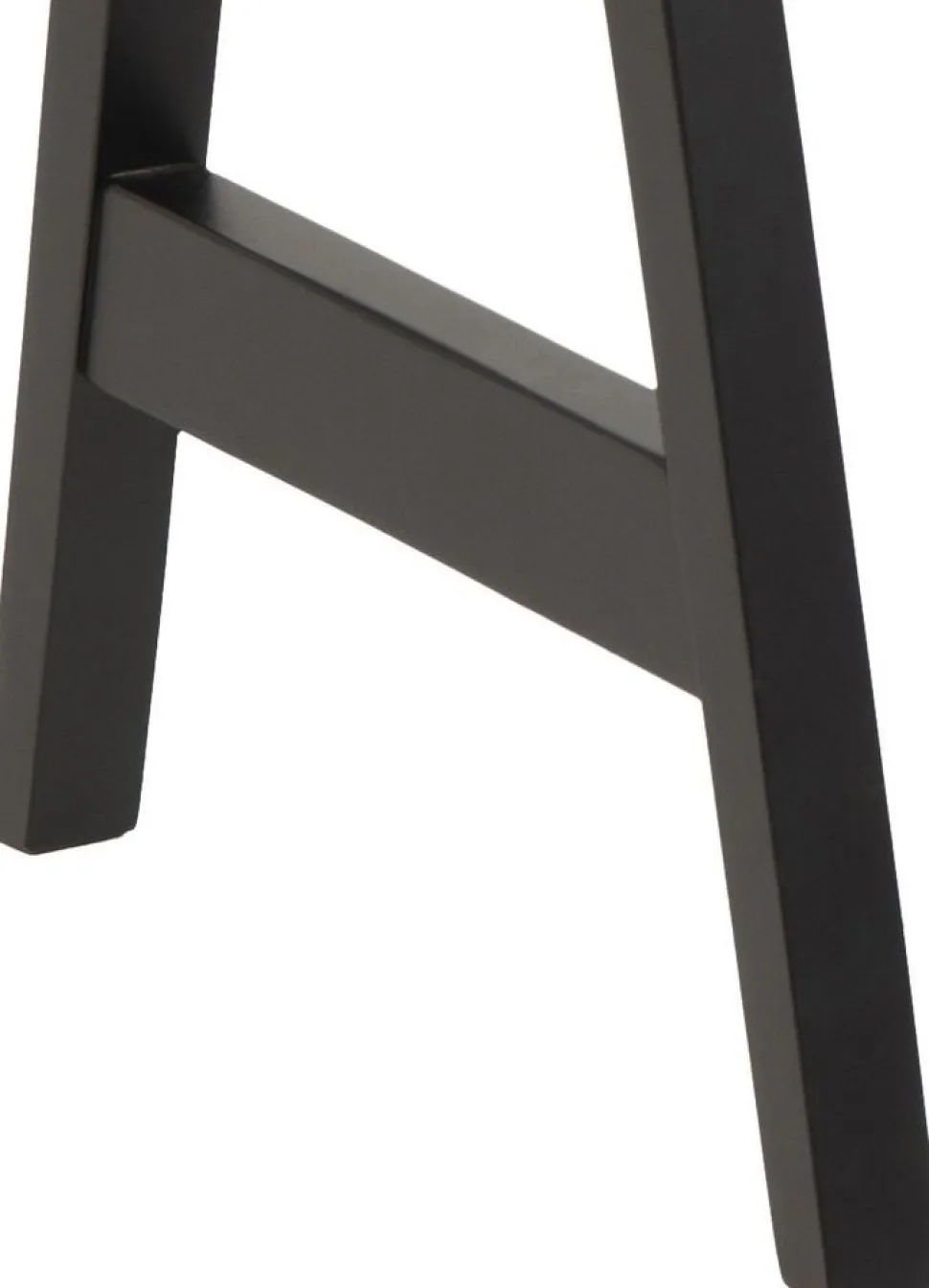 Miso skrivbord 126,6x51,6 cm - Svart + Möbeltassar