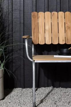 Möllan trädgårdssoffa i teak + Rengöringsmedel för utemöbler