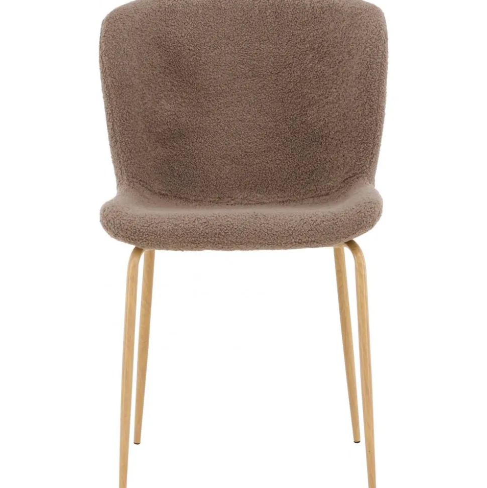 Modesto matstol - Brun boucle