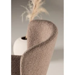 Modesto matstol - Brun boucle